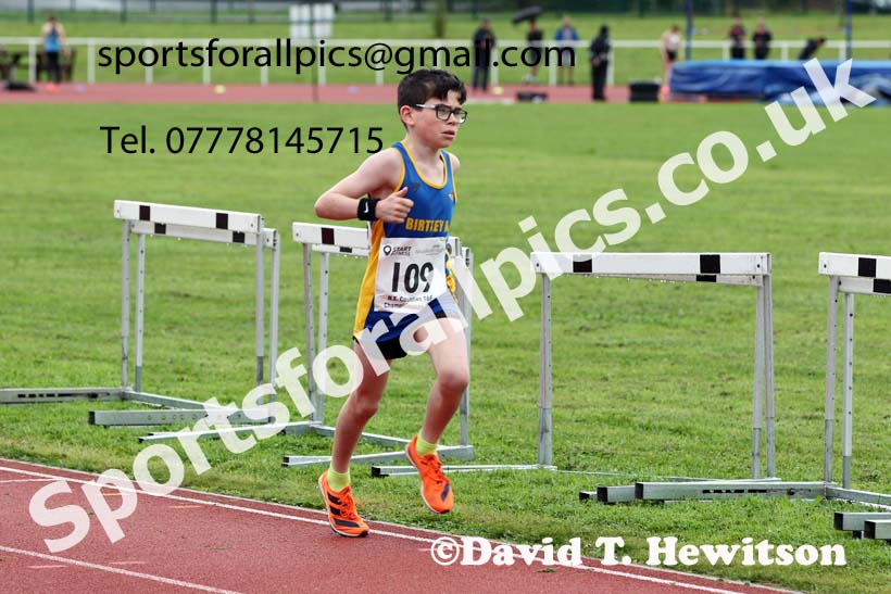 Mens and Boys 1500 metres, 2021 North Eastern Track and Field Champs., Middesbrough. Photo: David T. Hewitson/Sports for All Pics